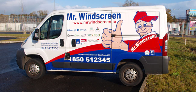 Sligo Windscreens Van